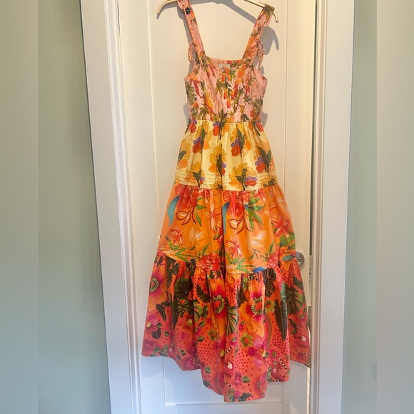 Farm Rio Mixed Print Maxi size XS - Picture 4 of 9